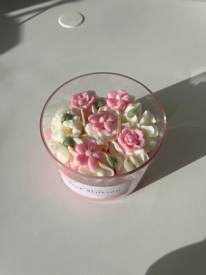 Pink blossom- Bloemen Lente Geurkaars