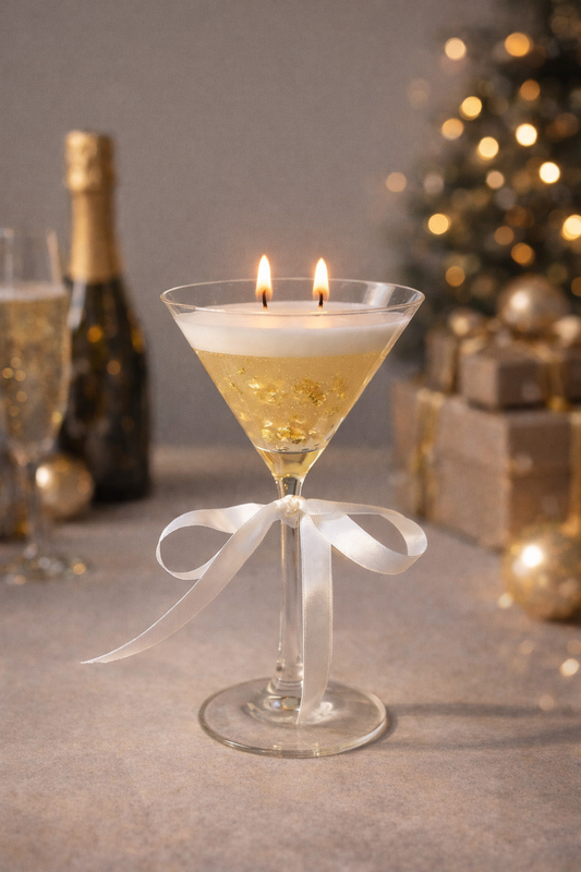 Happy new year!🥂| Nieuwjaars geurkaars