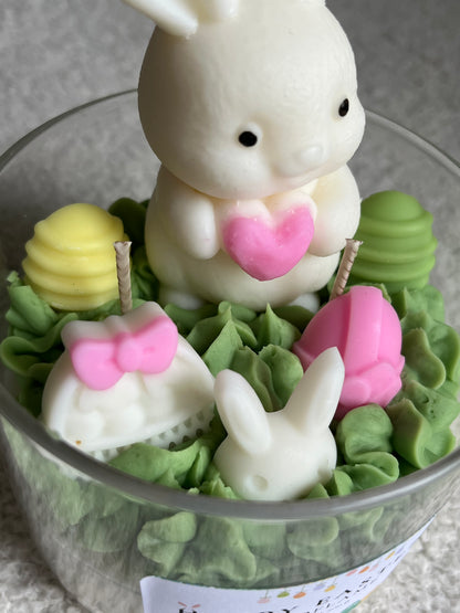 Bunny hop candle
