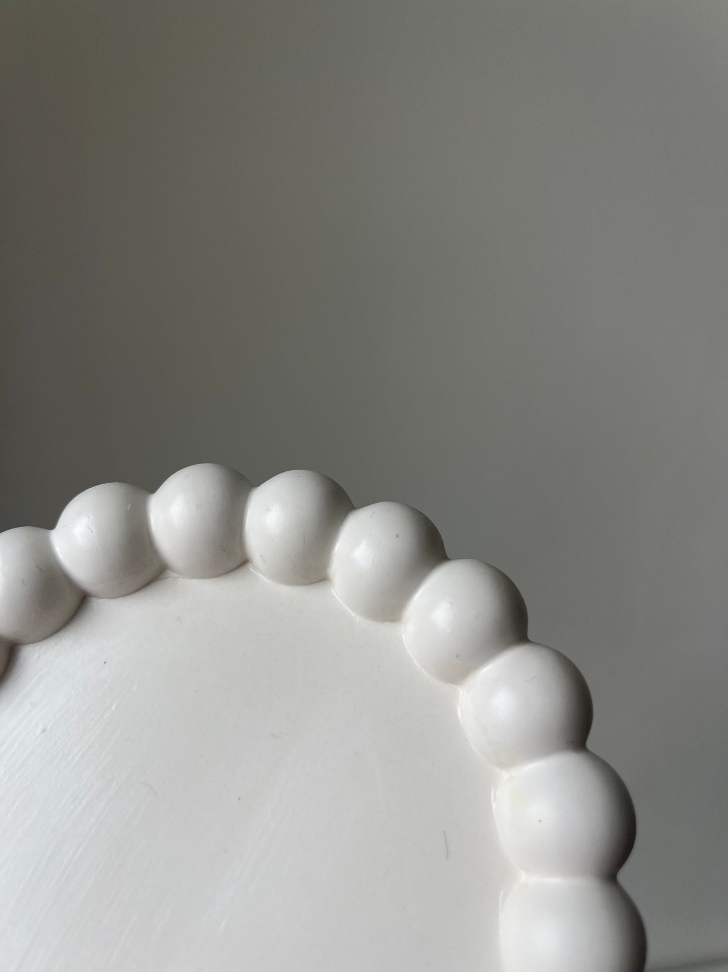 Sieraden bubble plate wit