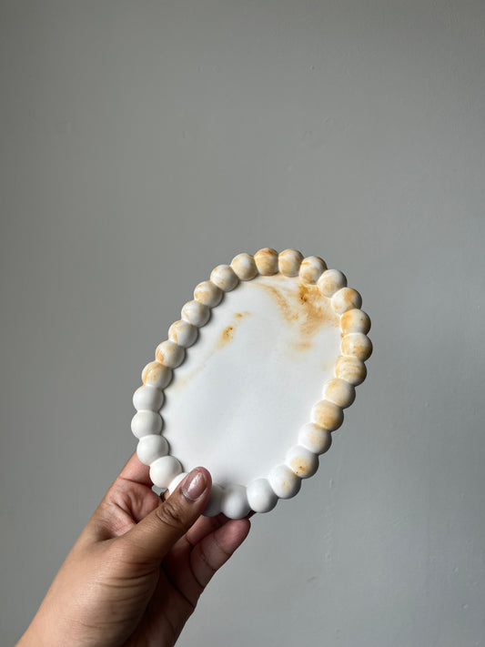 Sieraden bubble plate aardewerk